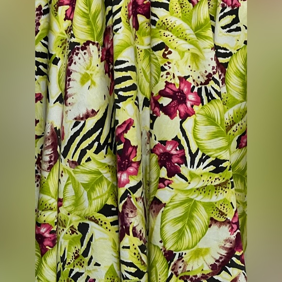 SOLD | Pinup Girl Clothing Laura Byrnes Alfred Small Dress Hawaiian Baton Ruge - Picture 7 of 9